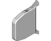 ARON Vorbaurollladen PVC grau 1550 x 565 mm Kasten Produktbild-Vorschau 3