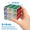 Cubic Zauberwürfel 3x3 Puzzle Würfel 6 cm Speed Cube – Produktbild-Vorschau 3