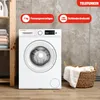 Telefunken Waschmaschine 7kg | Frontlader 1400 U/Min. | Produktbild-Vorschau 2