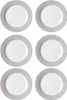 Dessertteller 20cm 6er Set Doppio grau Produktbild-Vorschau 2