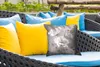 MuchoWow® Outdoor Kissen - Blumen - Stillleben - Aquarell - Produktbild-Vorschau 4