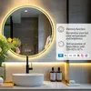 WISFOR LED Badspiegel Rund 80 cm, Badezimmerspiegel mit Produktbild-Vorschau 11