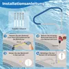 COSTWAY: corrimano per piscina con copertura per maniglia, Anteprima dell’immagine prodotto 8