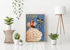 Poster - Canvas - Leinwand - 29,7 cm x 42 cm - Spanien Produktbild-Vorschau 3