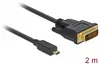 Delock Adapterkabel - Dual Link - DVI-D männlich zu 19 pin Produktbild-Vorschau 4
