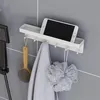Schlüsselbrett mit Ablage, Modern Schlüsselboard Schwarz Produktbild-Vorschau 5