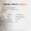Kobi LED Spot PAR16 GU10 - 1W 90lm 3000K - Warmwit - Productafbeelding-voorbeeld 3