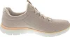 Side view of a single gray Skechers sneaker. Anteprima dell’immagine prodotto