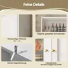 Flieks Armoire haute avec LED et portes coulissantes en Voir les images du produit 5