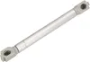 A silver gas spring with gray end fittings on a white background. Náhled obrázku produktu