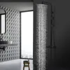 Zestaw prysznicowy HOMELODY z termostatem 38°C, czarna Podgląd zdjęcia produktu 12