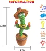 Sprechender Kaktus Plüsch-Spielzeug,Tanzendes und Singender Produktbild-Vorschau 2