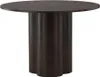 Olivia table de salle à manger ⌀110cm marron. Voir les images du produit 8