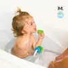 Stolička do vane Panda s hračkou - bielo-sivá s prísavkami Náhľad obrázku produktu 5
