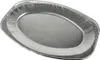 STARPAK Aluminium-Servierplatte oval 430 x 290 mm silber 10 Produktbild-Vorschau 1