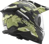 Bogotto FG-601 Sniper Fiberglas Enduro Helm, schwarz Produktbild-Vorschau 3