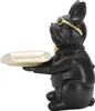 o Ferretti dekoracyjna figurka buldoga z tacą 19x20x23,5 cm Podgląd zdjęcia produktu 3
