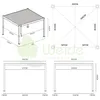 Weide E-Deluxe | elektrische Pergola mit LED | Voll Produktbild-Vorschau 7