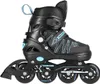A black and blue inline skate is shown against a white background. Anteprima dell’immagine prodotto