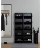 Pisa Armoire à chaussures avec 10 casiers/portes en métal Voir les images du produit 2