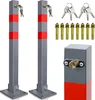 Bettizia Poteau de barrage 2X Barrière de parking Pliable Voir les images du produit 8