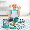 Zestaw garnków dla dzieci do zabawy w kucharza, 26 Podgląd zdjęcia produktu 4