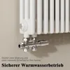 Duschparadies Traditioneller Heizkörper 1800 x 560 mm 1815W Produktbild-Vorschau 4