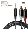 Cavo jack AUX con spina da 3,5 mm Cavo RCA Cavo audio Anteprima dell’immagine prodotto 10