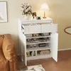 Sideboard mit 2 Türen und 2 Schubladen, Hochglanz-Kommode, Produktbild-Vorschau 2