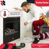 KOTARBAU® Feuerfeste Glasfaser Ofendichtschnur 25 x 25 mm Produktbild-Vorschau 7