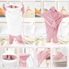 Minicee Hoodie Decke Hai mit Ärmeln Fleecedecke Gr. M bis Produktbild-Vorschau 4
