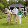 tectake® Stehtisch Trix aus Holz, rund Produktbild-Vorschau 8