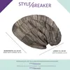 styleBREAKER warme Feinstrick Checked Beanie Mütze mit Produktbild-Vorschau 3