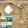 hanse Sonnensegel HDPE Quadrat 2x2m Sand Produktbild-Vorschau 11