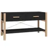 vidaXL TV-Schrank Schwarz 82x38x45 cm Holzwerkstoff Produktbild-Vorschau 1