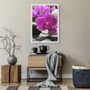 Poster - Poster ohne Rahmen - Orchidee Bambus Dekoration Produktbild-Vorschau 6