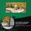 Wandkunst Leinwand Bild Uhr Quarz 60x30 Stilleben mit Krug Produktbild-Vorschau 5