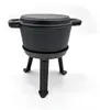 Dutch Oven - Gusseisen Kessel 8 L - mit Grillpfanne - Produktbild-Vorschau 7