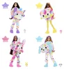 Poupée Barbie Cutie Reval, cheveux noirs, mèches bleues, Voir les images du produit 13