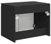 Armoire de salle de bain murale vidaXL, noire, 62,5 x 44,5 Voir les images du produit 5