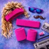 Accessorio Costumi mullet Stile retrò neon – Set di 3 fasce Anteprima dell’immagine prodotto 6