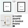 Casa Chic Cadre Photo, Cadre Photo en Metal de 31 x 23 cm, Voir les images du produit 5
