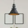 Hängelampe I Turami I Schwarz E27 Ø30 cm Metall Küchenlampe Produktbild-Vorschau 4