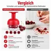 Kirschentkerner, manueller Druck-Kirschentsteiner mit Produktbild-Vorschau 4