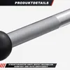 GORILLA SPORTS® Gerade Stange - mit Drehgelenk und Gummi Produktbild-Vorschau 3