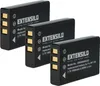 EXTENSILO 3x Akku Ersatz für Pentax D-LI7 für Kamera (1800 Produktbild-Vorschau 1