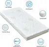 Baby-Delux Babybett Kinderbett Gitterbett Milo Taupe 60x120 Produktbild-Vorschau 7