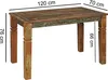 FineBuy Esszimmertisch KALKUTTA 120 x 70 x 76 cm Massivholz Produktbild-Vorschau 2