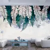 Vlies Fototapete Blätter 400x280 cm Tapeten Wandtapete XXL Produktbild-Vorschau 2