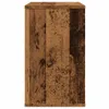 vidaXL Mobile laterale effetto legno antico 60x30x50 cm Anteprima dell’immagine prodotto 5